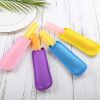 2/5pcs Colorful Neoprene Popsicle Holder Bag Freezer Icy Pole Ice Sleeve Protector For Ice Cream Tools For Party Supply