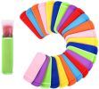 2/5pcs Colorful Neoprene Popsicle Holder Bag Freezer Icy Pole Ice Sleeve Protector For Ice Cream Tools For Party Supply